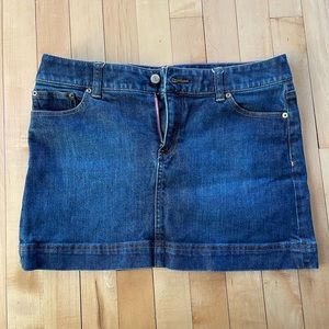LILLY PULITZER!!  Ladies denim mini skirt - Size 4